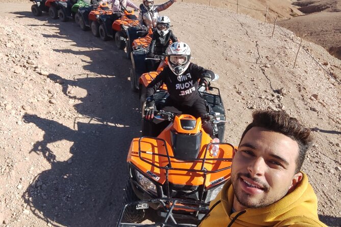 Quad biking in the Agafay Desert - Agafay Desert from Marrakech, the “real enough” desert day