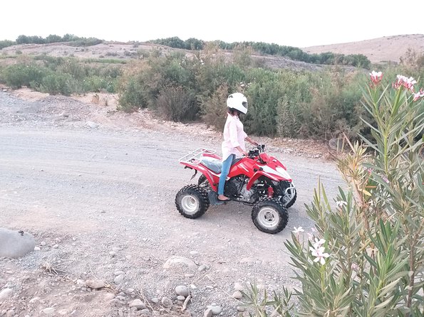Quad Biking In The Rocky Desert of Agafay - Berber Mint Tea at a Quiet Stop, Then Back on the Quad