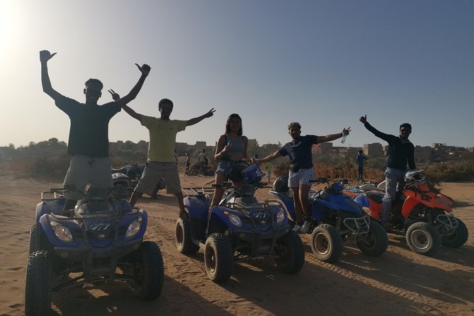 Quad, camel and dinner with show in the desert of Agafay - From Marrakech pickup to Agafay’s rocky desert, in about 40 minutes