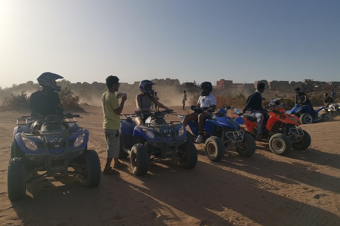 Quad, camel and dinner with show in the desert of Agafay - Safety and equipment reality check, before you twist the throttle