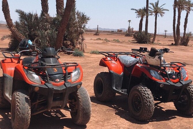 Quad ride at the desert of the Palmeraie of Marrakech - Getting Picked Up in Marrakech, and When You Need to Meet in the Center