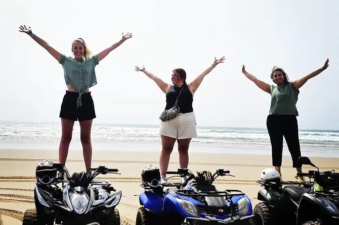Quad to the Sand Dunes and Wild Beach - How the ride feels: bouncy, fast, and best with the right mindset