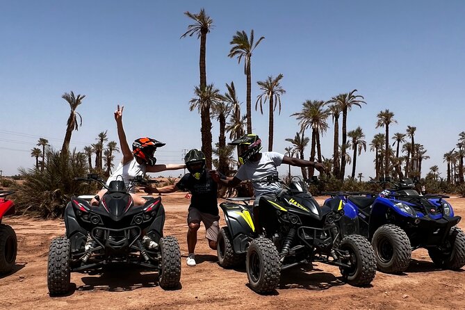 Quad tour to La Palmeraie de Marrakech - Quad Through La Palmeraie de Marrakech, Not Sahara Dust