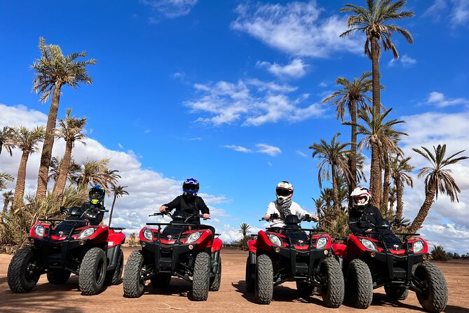 Quad tour to La Palmeraie de Marrakech - Equipment, Helmets, and What You Should Wear