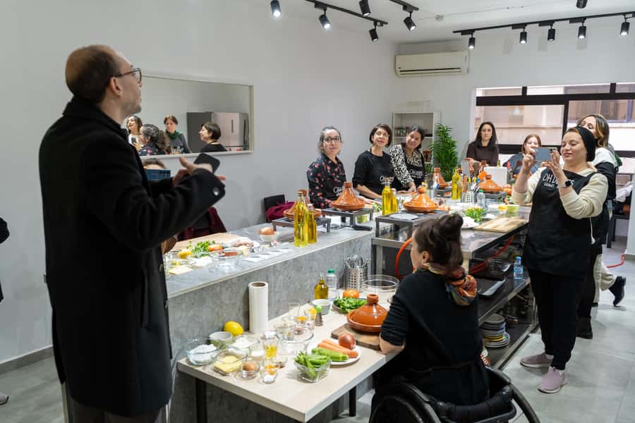 Rabat: Authentic Moroccan Cooking Class with Expert Chefs - Meal time in Rabat: you cook, then you eat with tea and stories