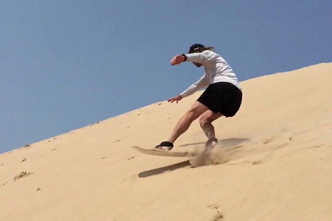 Sand Boarding in Agadir Desert With Lunch - What the maximum of 2 travelers changes