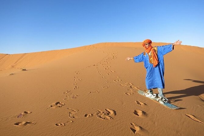 Sandboarding guided experience from Agadir&Taghazout - Sandboarding Time: From Easy Runs to Steeper Options