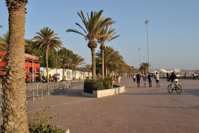 Seafront Promenade - Agadir Oufella Ruins: older Agadir from a higher vantage