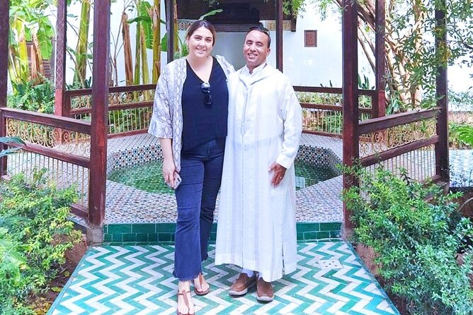 Secret Garden , Dar El Bacha Or Ben Youssef School & Souks - A 3-hour Marrakech route that hits gardens and crafts