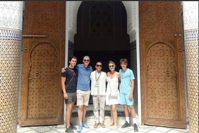 Secret Garden , Dar El Bacha Or Ben Youssef School & Souks - The medina maze, Jemaa el-Fnaa, and Rahba Kedima spices