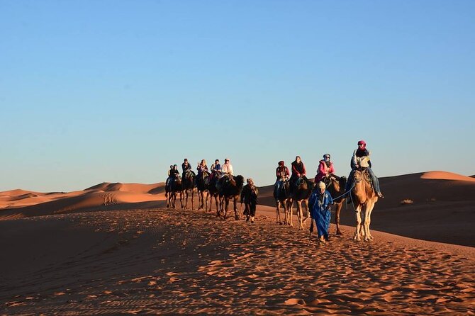 Shared Group Desert Tour Fez to Fez via Merzouga 2Days /1night - The Return to Fez via Rissani, Zawiya, Dam Hassan, and Immouzar Caves