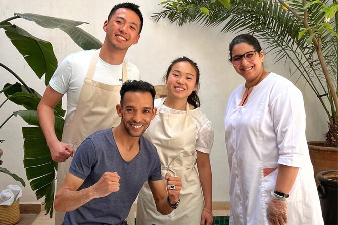 Small-Group Cooking Class Experience in a Marrakech Riad - Cooking Tagines and Salads in the Riad Courtyard