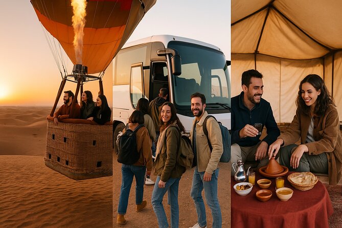 Sunrise Hot Air Balloon Flight over Marrakech +Moroccan Breakfast - Group size, comfort, and who this fits best