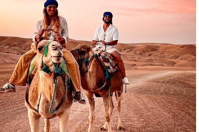 Sunset & Camel Ride & Dinner in Desert Agafay Marrakech - Berber Camp Dinner Under Stars: The Food and the Show
