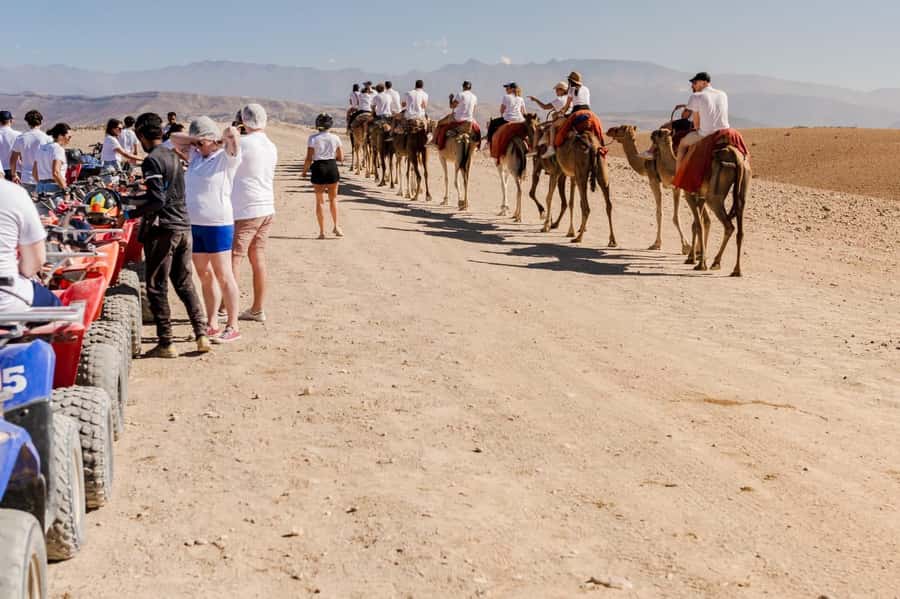 Sunset Camel Ride in Agafay Desert with dinner and pool - Tea break and small moments that make Agafay feel personal