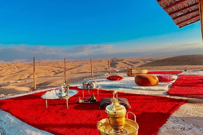 Sunset views with dinner show and came ride tour - Leaving Marrakech: 45 to 60 minutes of countryside on the way to Agafay