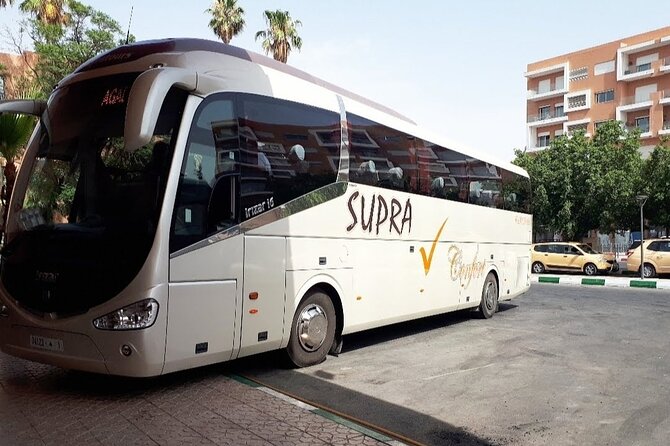 Supratours Marrakech to Essaouira Moroccan Bus Tickets - What the Coach Ride Feels Like: Seats, A/C, Wi-Fi, and a Real Break