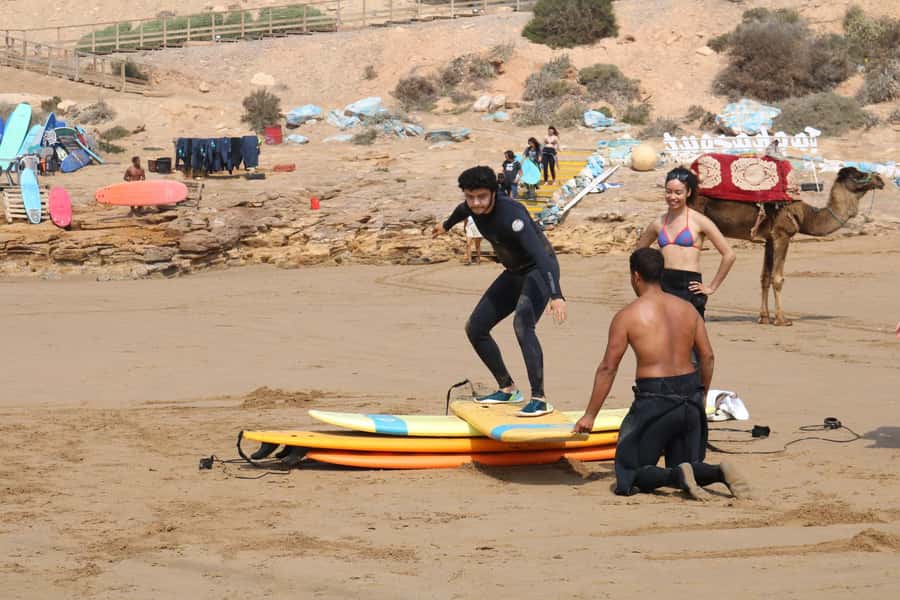 Surf Lessons with Local instructor - More than the water: fishing-village views and Taghazout coastline time