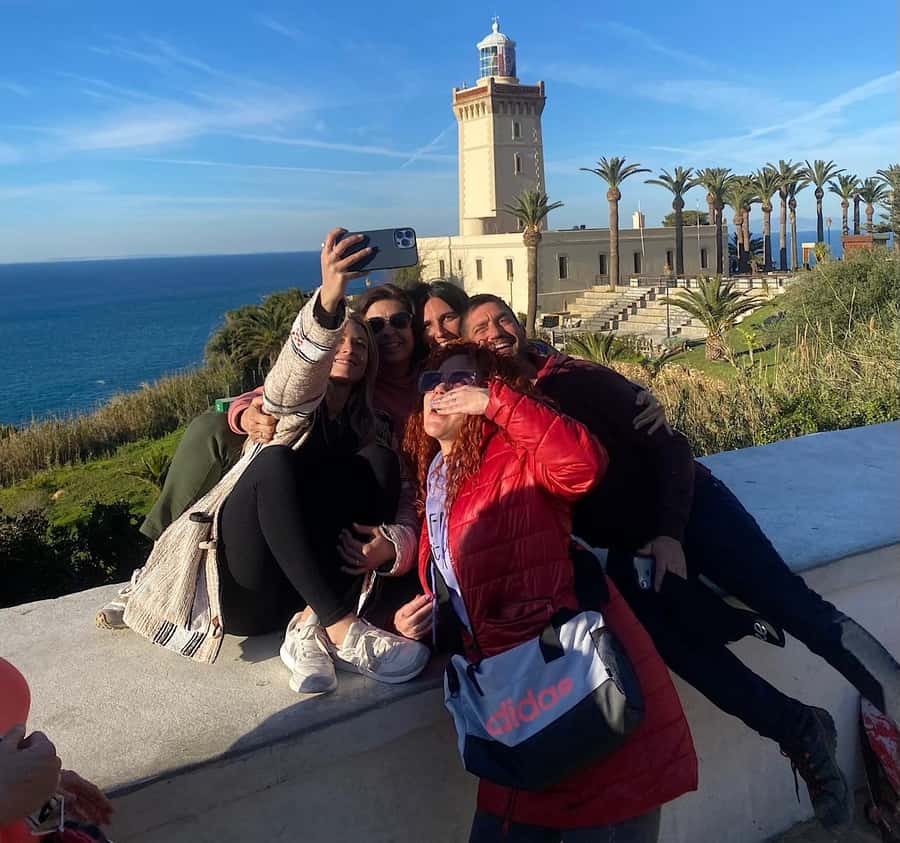Tangier: Achakar Beach Sunset Camel Ride & Moroccan Dinner - Caves of Hercules visit: short time, big setting