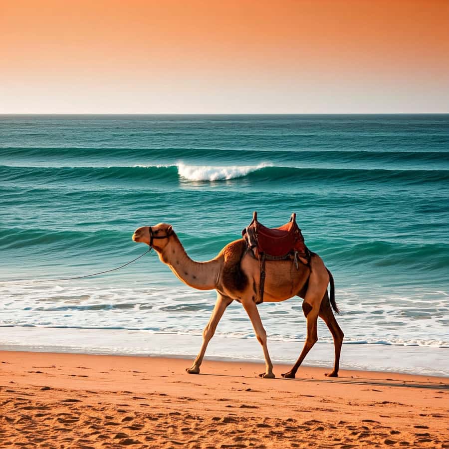 Tangier Private Tour: Explore And Camel Ride Adventure - Achakkar Beach camel ride: fun, but keep it respectful and clear