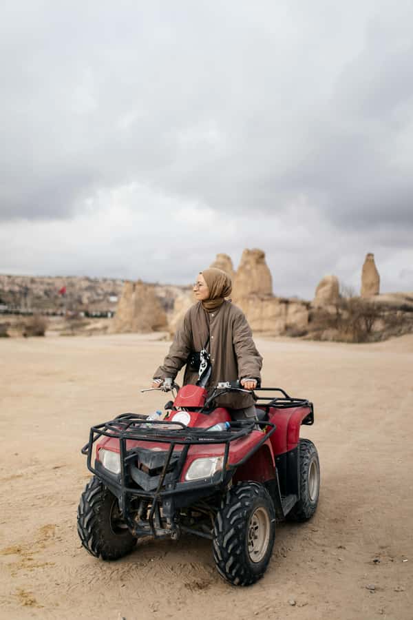 Tangier: Quad Bike Adventure with Hotel Transfers - Kitting up and learning the controls without feeling rushed