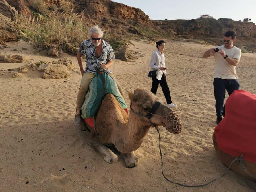 Tangier: sunset, tea, camel ride, Cape Spartel and caves. - Price, on-site fees, and whether $45 is fair value