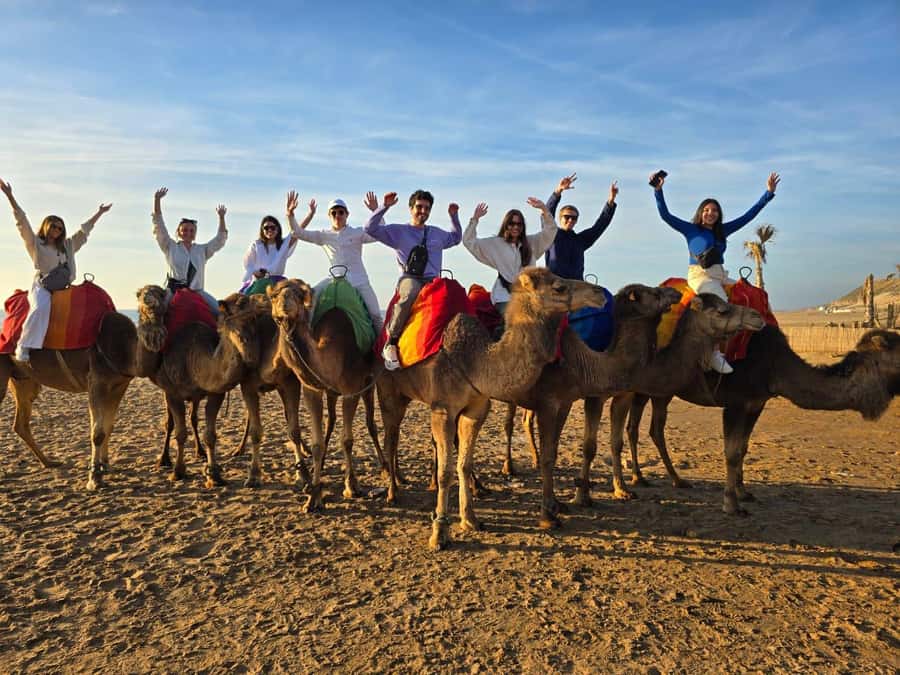 Tangier: sunset, tea, camel ride, Cape Spartel and caves. - What to wear and what to expect from the camel ride