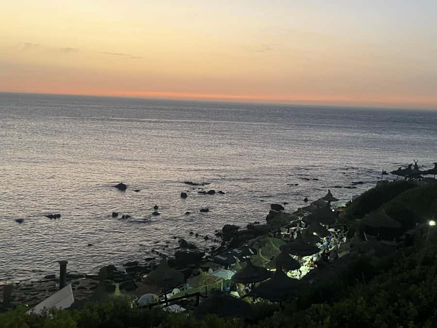 Tangier: Sunset, Tea, Sweets, Camel Ride, and Hercules Caves - Hercules Caves: The Sea View Is the Star