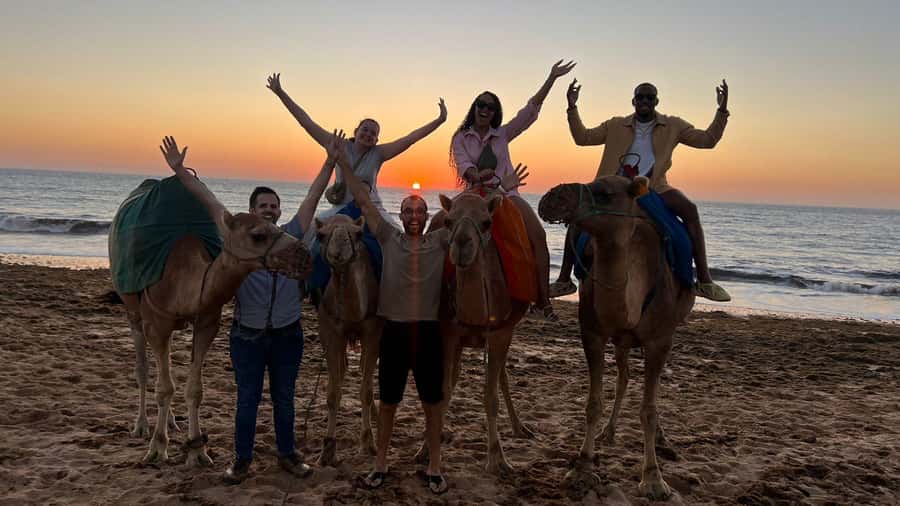 Tangier: Sunset, Tea, Sweets, Camel Ride, and Hercules Caves - Bouhindiya Tea Stop: Mint Tea and Date Pastries, Done Right