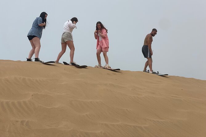 Timlalin Dunes & Sandboarding From Agadir - Taboga Beach Views Before the Sandboarding Runs