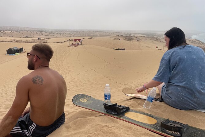 Timlalin Dunes & Sandboarding From Agadir - Snacks, Mint Tea, and the Lunch Gap