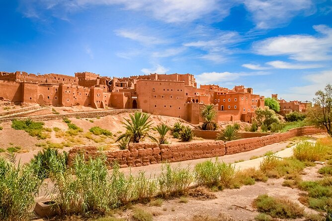 Tour 4 Days Désert and Touareg Sahara From Marrakech . - High Atlas pass, Ait Benhaddou UNESCO, then Todra and Dades Gorge