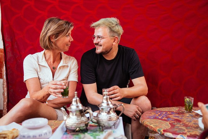 Treasures of Marrakech: Souks & Artisans Private Tour - Medersa Ben Youssef: mint tea and bread break