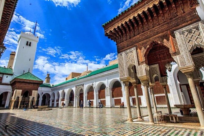 VIP TOUR OF FES- Medina by local guide & Rempart by car-FULL Day - The Blue Gate entry: Bab Boujloud and stepping into Fes el-Bali