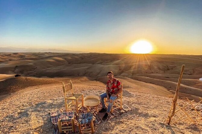 WOW dinner at Agafay Desert with Sunset from Marrakech - Dinner under the stars, the menu that keeps it Moroccan
