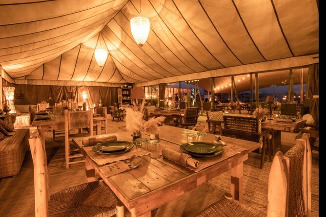 WOW dinner at Agafay Desert with Sunset from Marrakech - Food, music, and conversation, why the small group matters